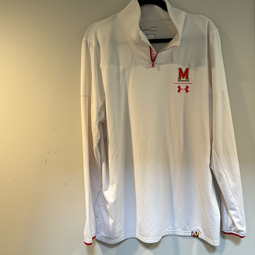 Maryland Terrapins Under Armour 1/4 Zip Team Sideline